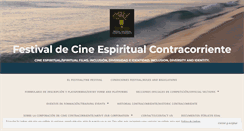 Desktop Screenshot of festivaldecinecontracorriente.com